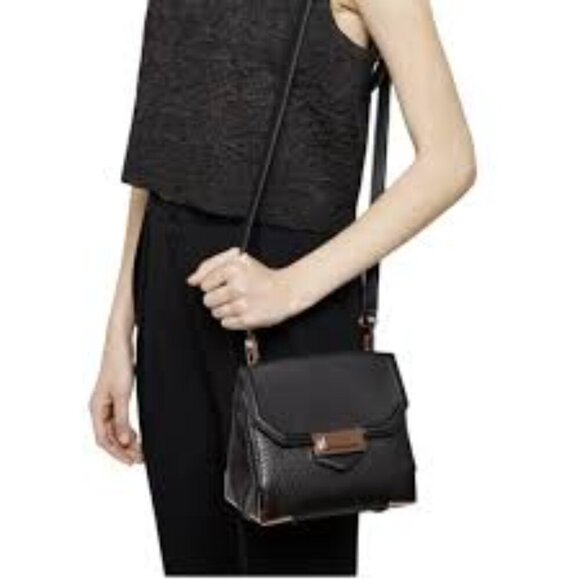 Alexander Wang Marion Prisma Black Crossbody Bag with Modern Elegance - Picture 1 of 7